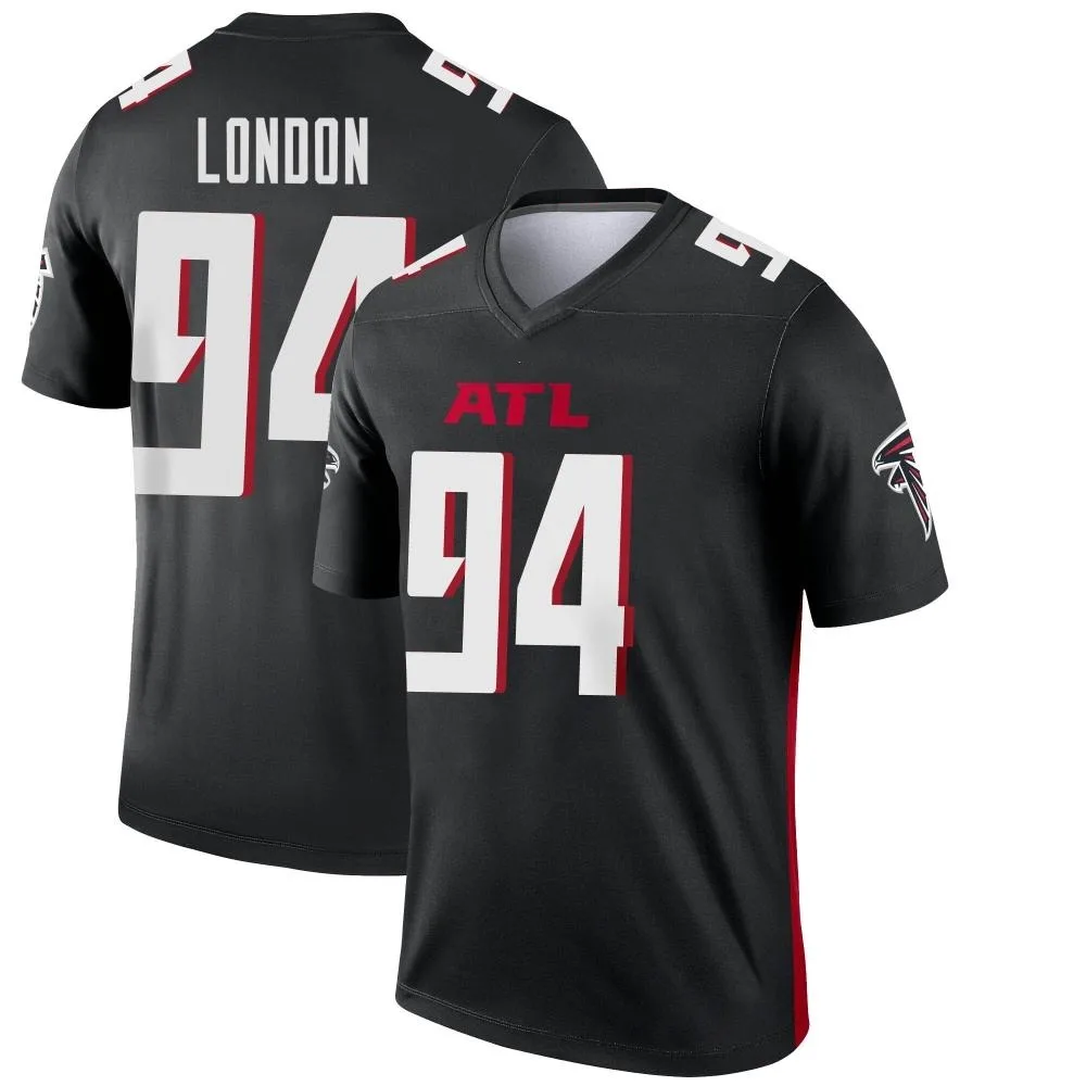 Lacale London Atlanta Falcons Men's Nike Legend Black Jersey Lacale London Atlanta Falcons Men's Nike Legend Black Jersey