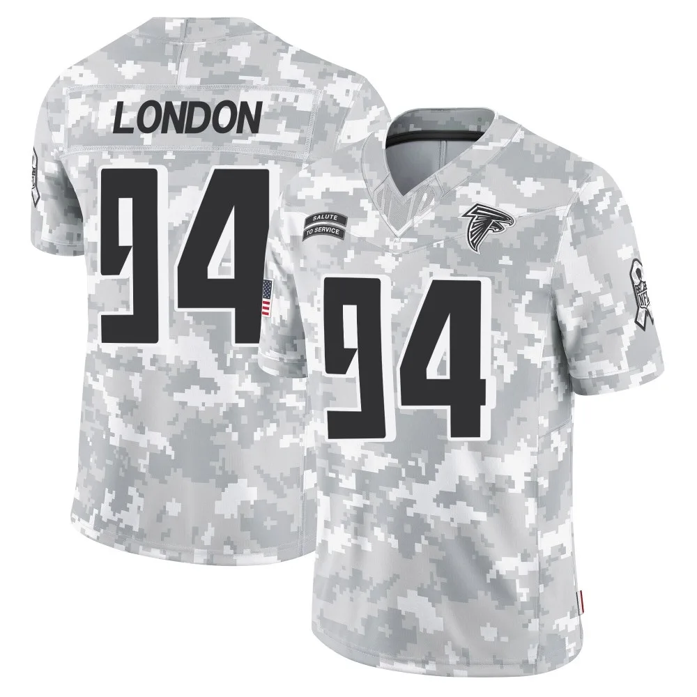 Lacale London Atlanta Falcons Youth Nike 2024 Salute To Service Limited Arctic Camo Jersey Lacale London Atlanta Falcons Youth Nike 2024 Salute To Service Limited Arctic Camo Jersey