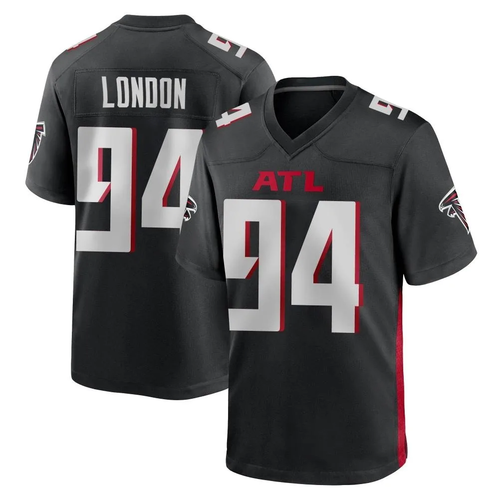Lacale London Atlanta Falcons Youth Nike Alternate Game Black Jersey Lacale London Atlanta Falcons Youth Nike Alternate Game Black Jersey