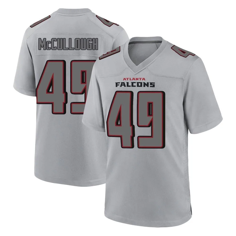 Liam Mccullough Atlanta Falcons Men's Nike Atmosphere Fashion Game Gray Jersey Liam Mccullough Atlanta Falcons Men's Nike Atmosphere Fashion Game Gray Jersey