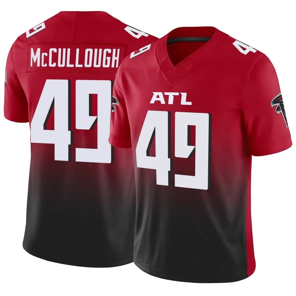 Liam Mccullough Atlanta Falcons Men's Nike Vapor F.U.S.E. Limited Red Jersey Liam Mccullough Atlanta Falcons Men's Nike Vapor F.U.S.E. Limited Red Jersey