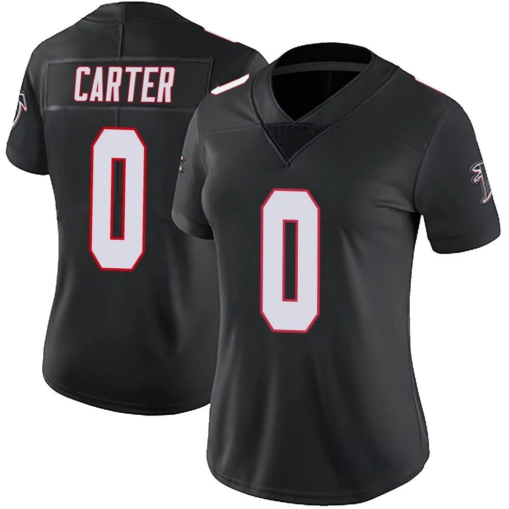 Lorenzo Carter Atlanta Falcons Women's Nike Vapor Untouchable Limited Black Jersey Lorenzo Carter Atlanta Falcons Women's Nike Vapor Untouchable Limited Black Jersey