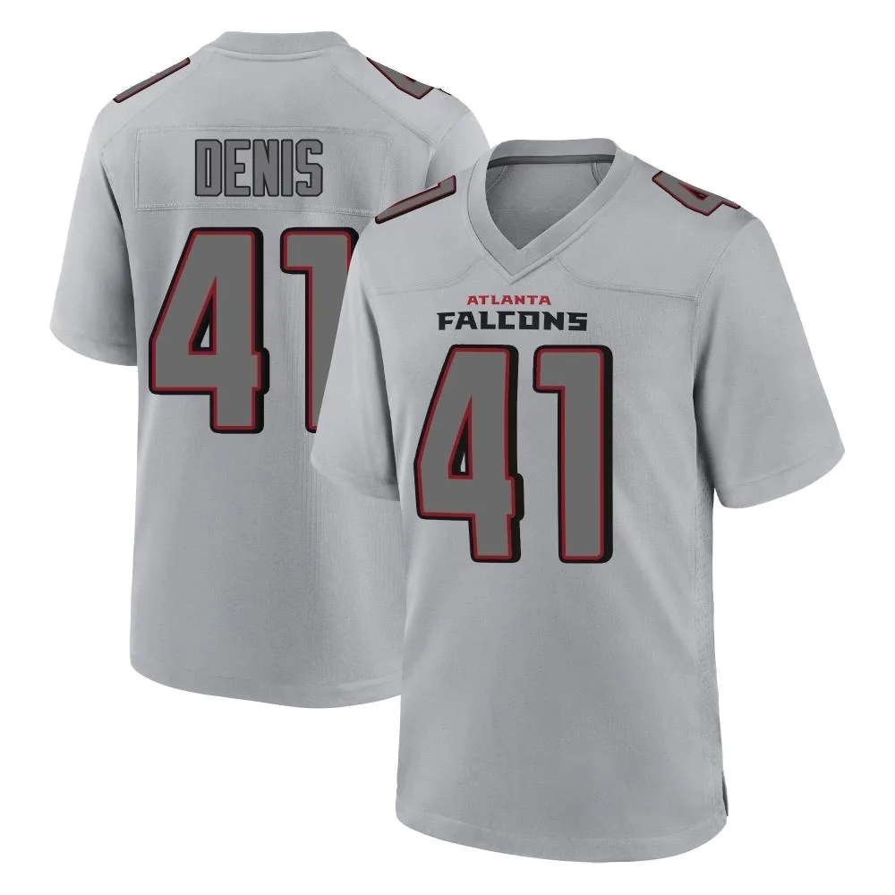 Lukas Denis Atlanta Falcons Men's Nike Atmosphere Fashion Game Gray Jersey Lukas Denis Atlanta Falcons Men's Nike Atmosphere Fashion Game Gray Jersey
