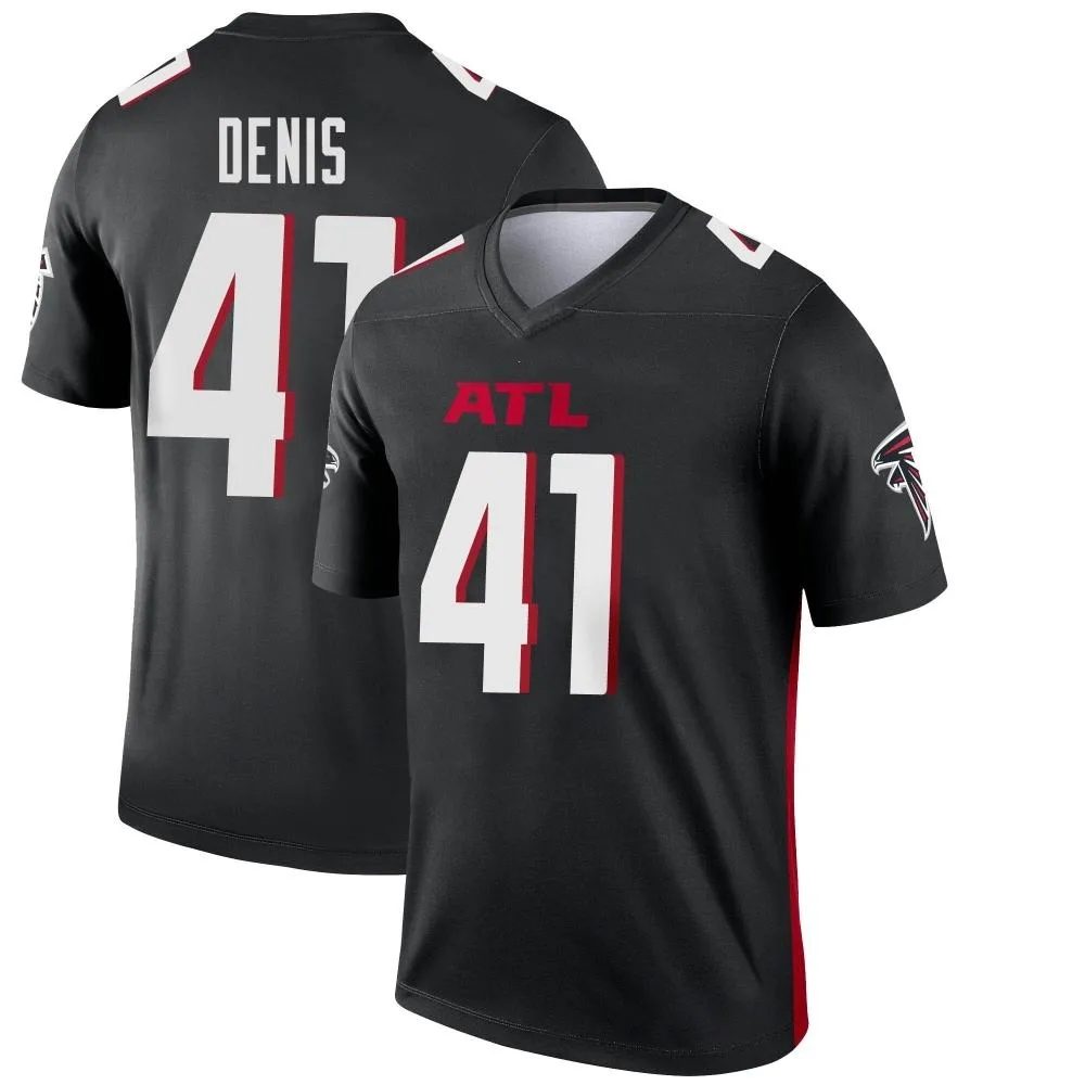 Lukas Denis Atlanta Falcons Men's Nike Legend Black Jersey Lukas Denis Atlanta Falcons Men's Nike Legend Black Jersey