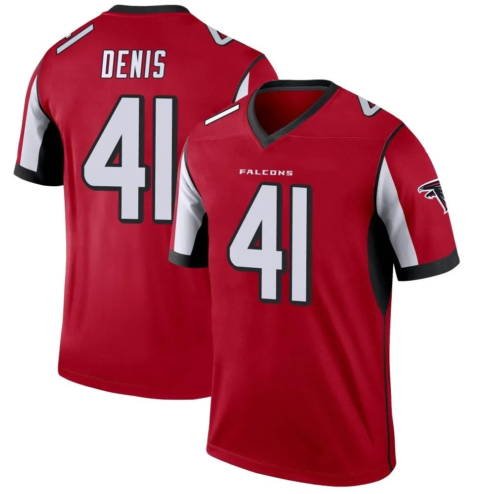 Lukas Denis Atlanta Falcons Men's Nike Legend Red Jersey Lukas Denis Atlanta Falcons Men's Nike Legend Red Jersey