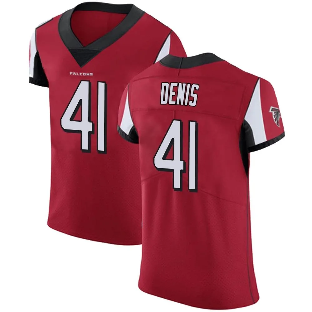 Lukas Denis Atlanta Falcons Men's Nike Team Color Elite Red Jersey Lukas Denis Atlanta Falcons Men's Nike Team Color Elite Red Jersey