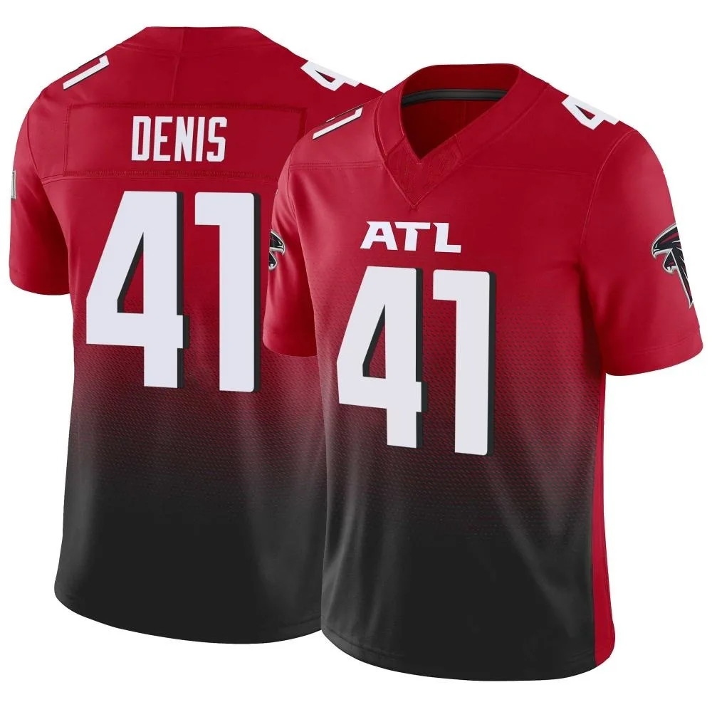 Lukas Denis Atlanta Falcons Men's Nike Vapor F.U.S.E. Limited Red Jersey Lukas Denis Atlanta Falcons Men's Nike Vapor F.U.S.E. Limited Red Jersey