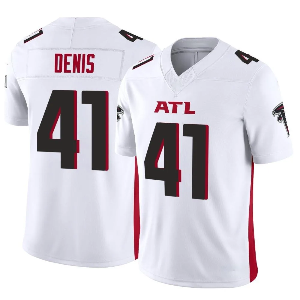 Lukas Denis Atlanta Falcons Men's Nike Vapor F.U.S.E. Limited White Jersey Lukas Denis Atlanta Falcons Men's Nike Vapor F.U.S.E. Limited White Jersey