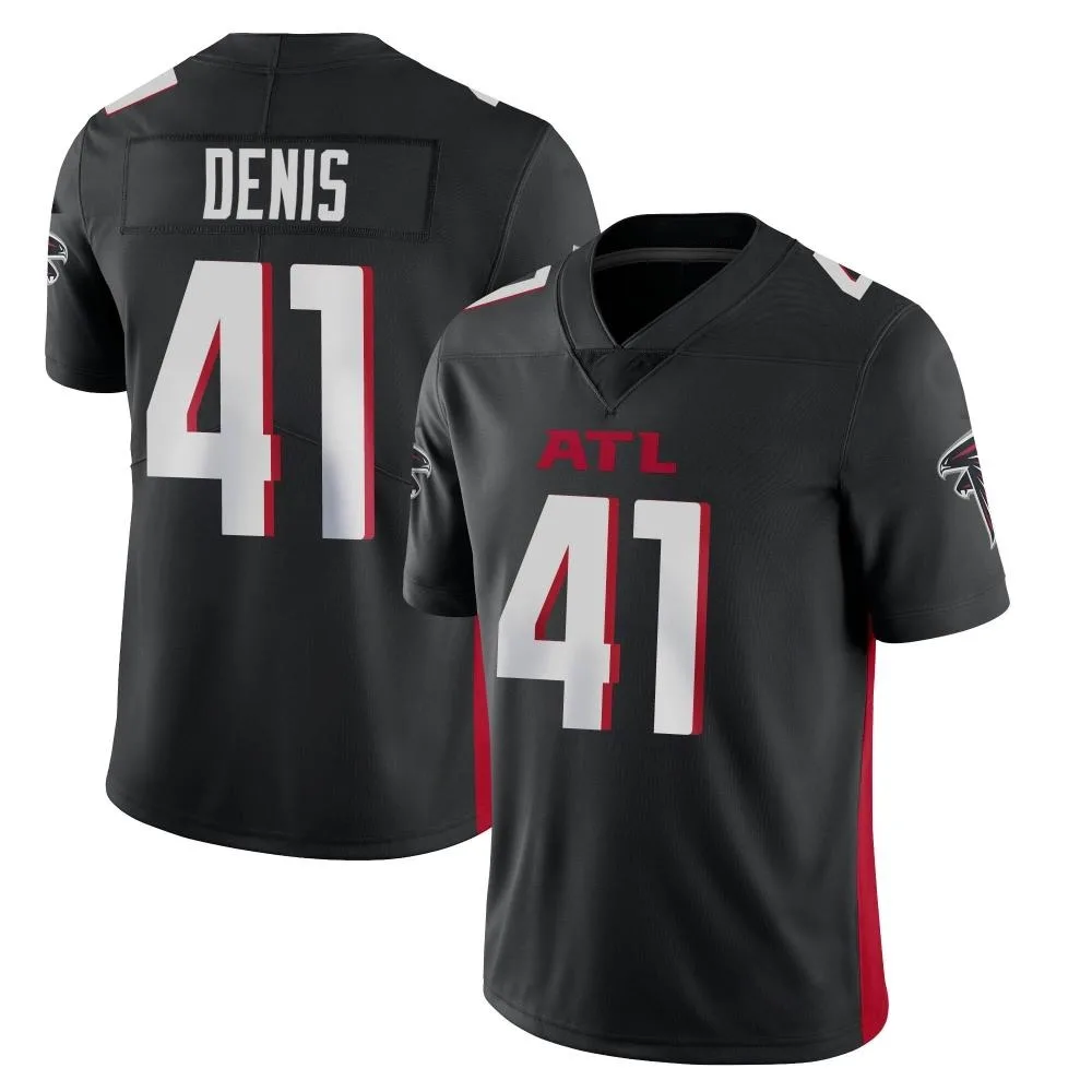Lukas Denis Atlanta Falcons Men's Nike Vapor Untouchable Limited Black Jersey Lukas Denis Atlanta Falcons Men's Nike Vapor Untouchable Limited Black Jersey