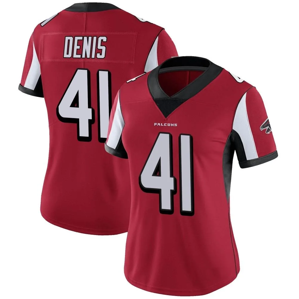 Lukas Denis Atlanta Falcons Women's Nike Team Color Vapor Untouchable Limited Red Jersey Lukas Denis Atlanta Falcons Women's Nike Team Color Vapor Untouchable Limited Red Jersey