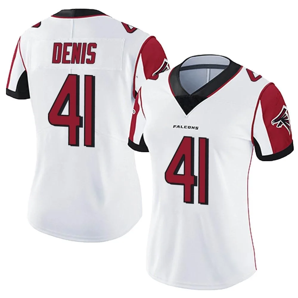 Lukas Denis Atlanta Falcons Women's Nike Vapor Untouchable Limited White Jersey Lukas Denis Atlanta Falcons Women's Nike Vapor Untouchable Limited White Jersey