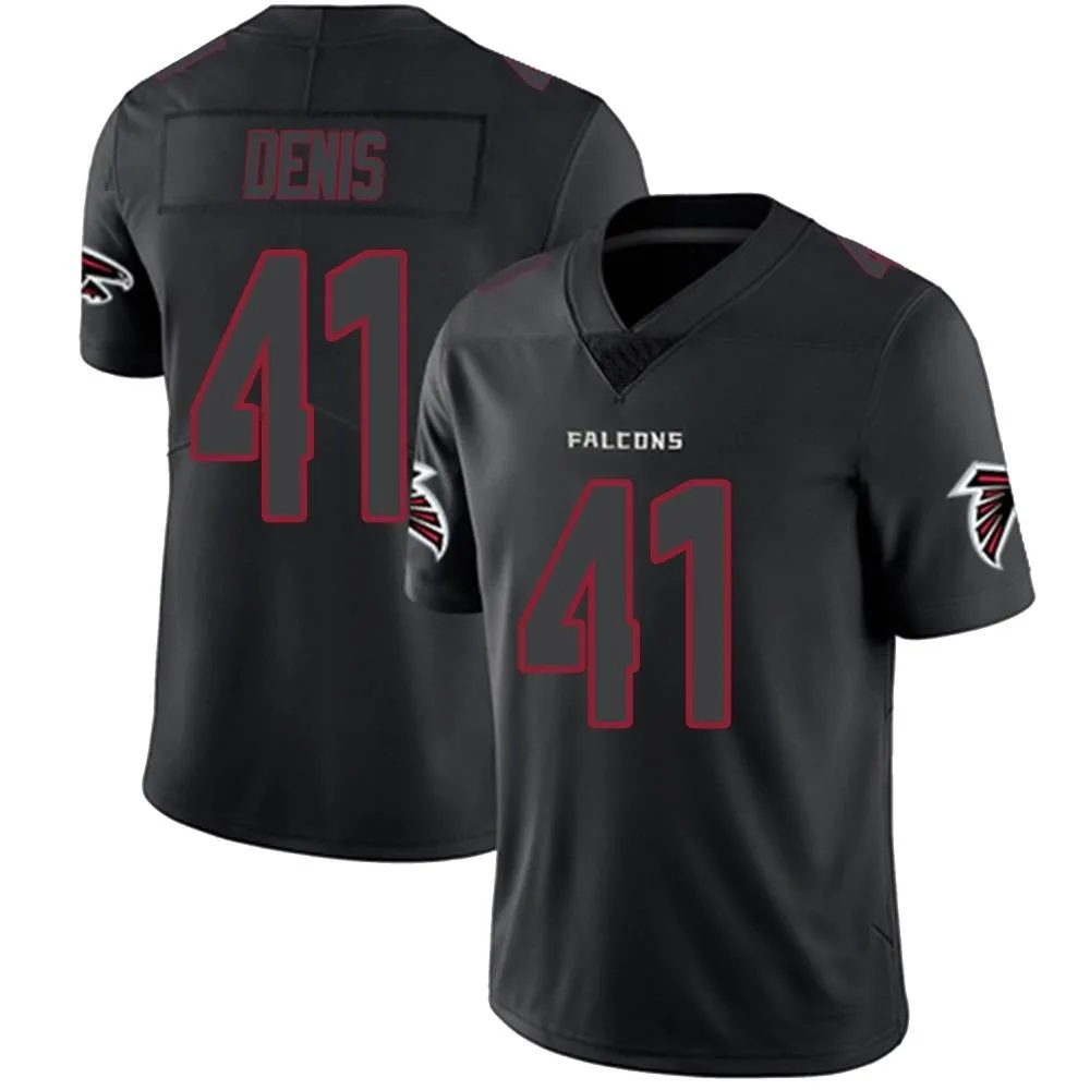 Lukas Denis Atlanta Falcons Youth Nike Limited Black Impact Jersey Lukas Denis Atlanta Falcons Youth Nike Limited Black Impact Jersey