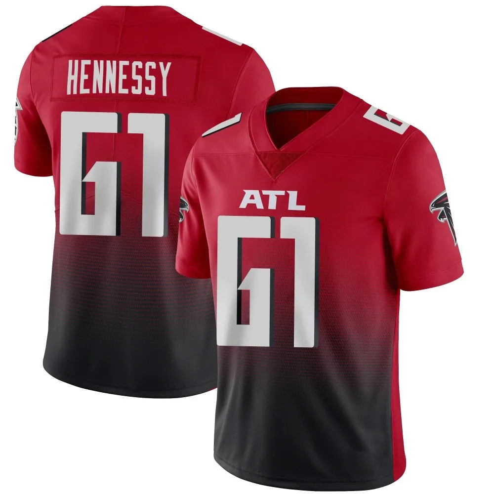 Matt Hennessy Atlanta Falcons Men's Nike Vapor 2nd Alternate Limited Red Jersey Matt Hennessy Atlanta Falcons Men's Nike Vapor 2nd Alternate Limited Red Jersey