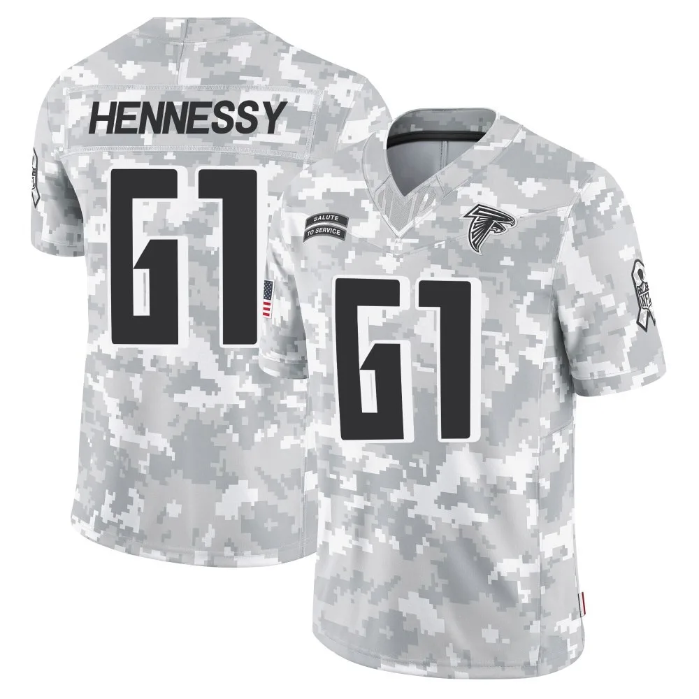 Matt Hennessy Atlanta Falcons Youth Nike 2024 Salute To Service Limited Arctic Camo Jersey Matt Hennessy Atlanta Falcons Youth Nike 2024 Salute To Service Limited Arctic Camo Jersey