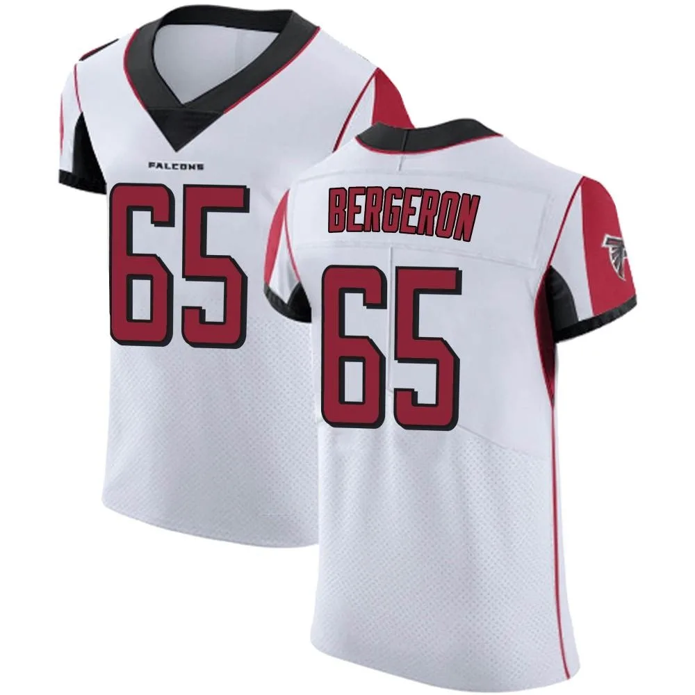 Matthew Bergeron Atlanta Falcons Men's Nike Elite White Jersey Matthew Bergeron Atlanta Falcons Men's Nike Elite White Jersey
