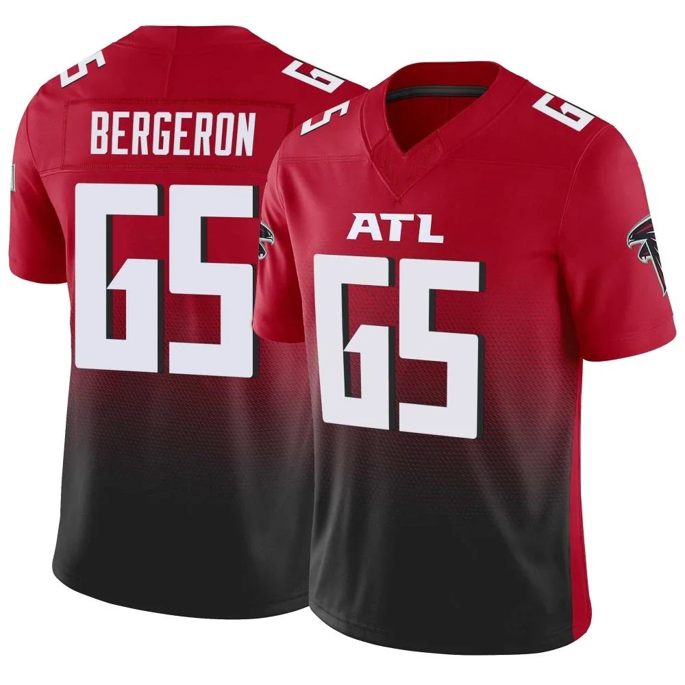 Matthew Bergeron Atlanta Falcons Men's Nike Vapor F.U.S.E. Limited Red Jersey Matthew Bergeron Atlanta Falcons Men's Nike Vapor F.U.S.E. Limited Red Jersey