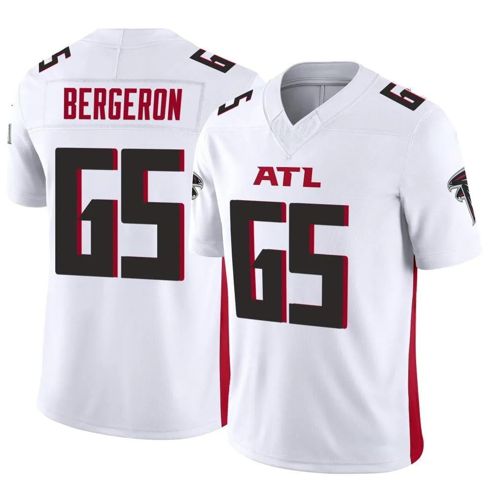 Matthew Bergeron Atlanta Falcons Men's Nike Vapor F.U.S.E. Limited White Jersey Matthew Bergeron Atlanta Falcons Men's Nike Vapor F.U.S.E. Limited White Jersey