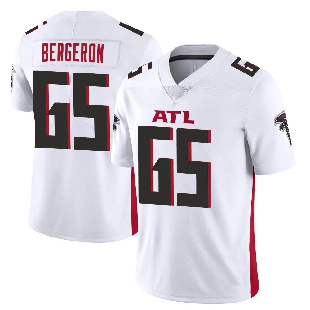 Matthew Bergeron Atlanta Falcons Men's Nike Vapor Untouchable Limited White Jersey Matthew Bergeron Atlanta Falcons Men's Nike Vapor Untouchable Limited White Jersey