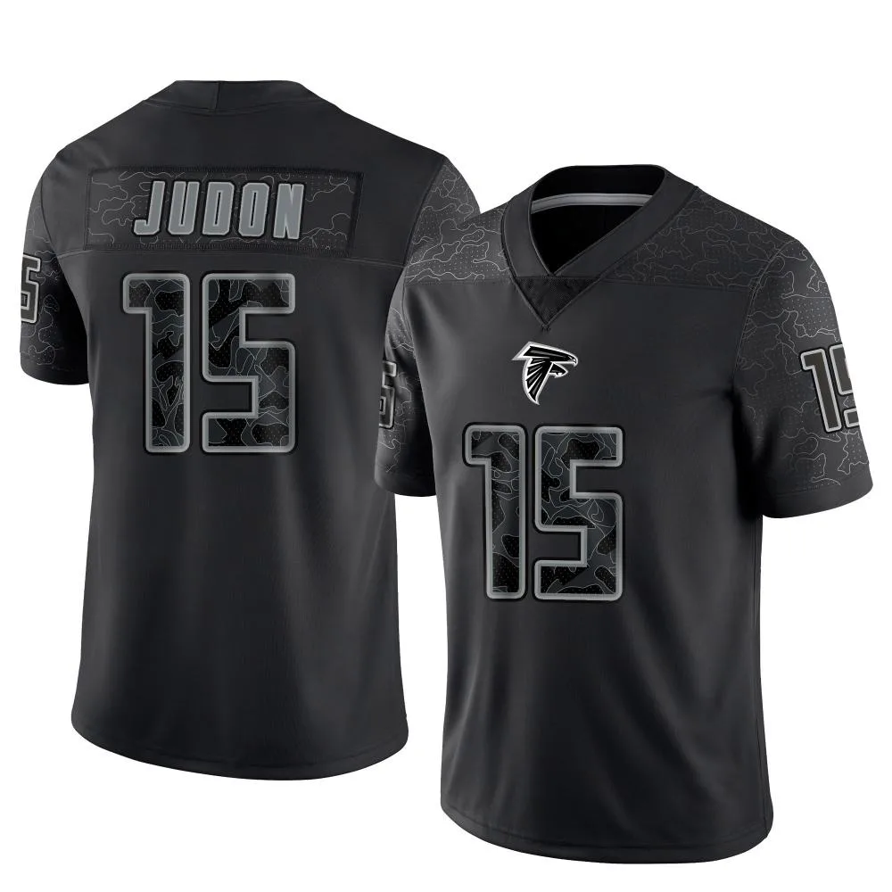 Matthew Judon Atlanta Falcons Youth Nike Reflective Limited Black Jersey Matthew Judon Atlanta Falcons Youth Nike Reflective Limited Black Jersey