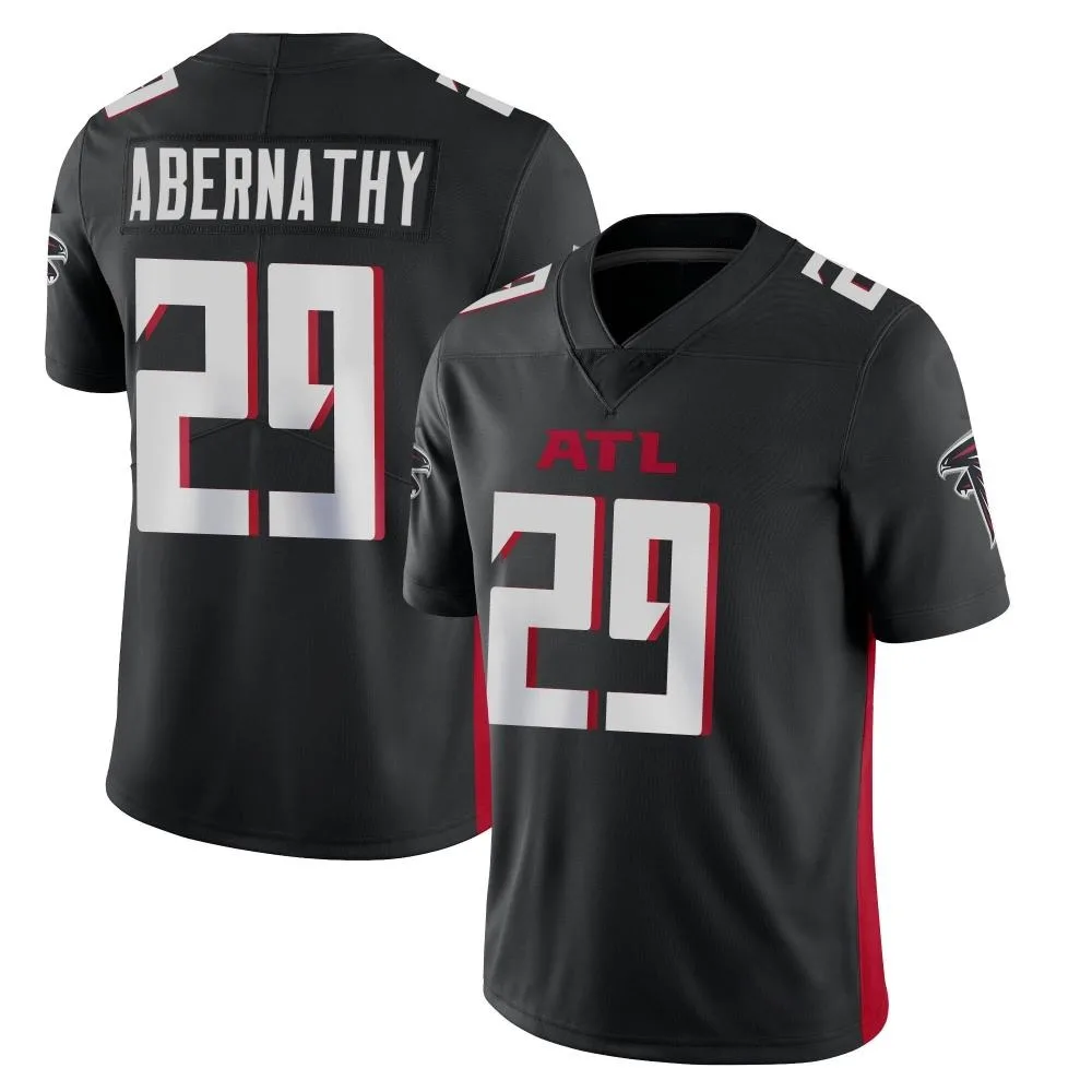 Micah Abernathy Atlanta Falcons Men's Nike Vapor Untouchable Limited Black Jersey Micah Abernathy Atlanta Falcons Men's Nike Vapor Untouchable Limited Black Jersey