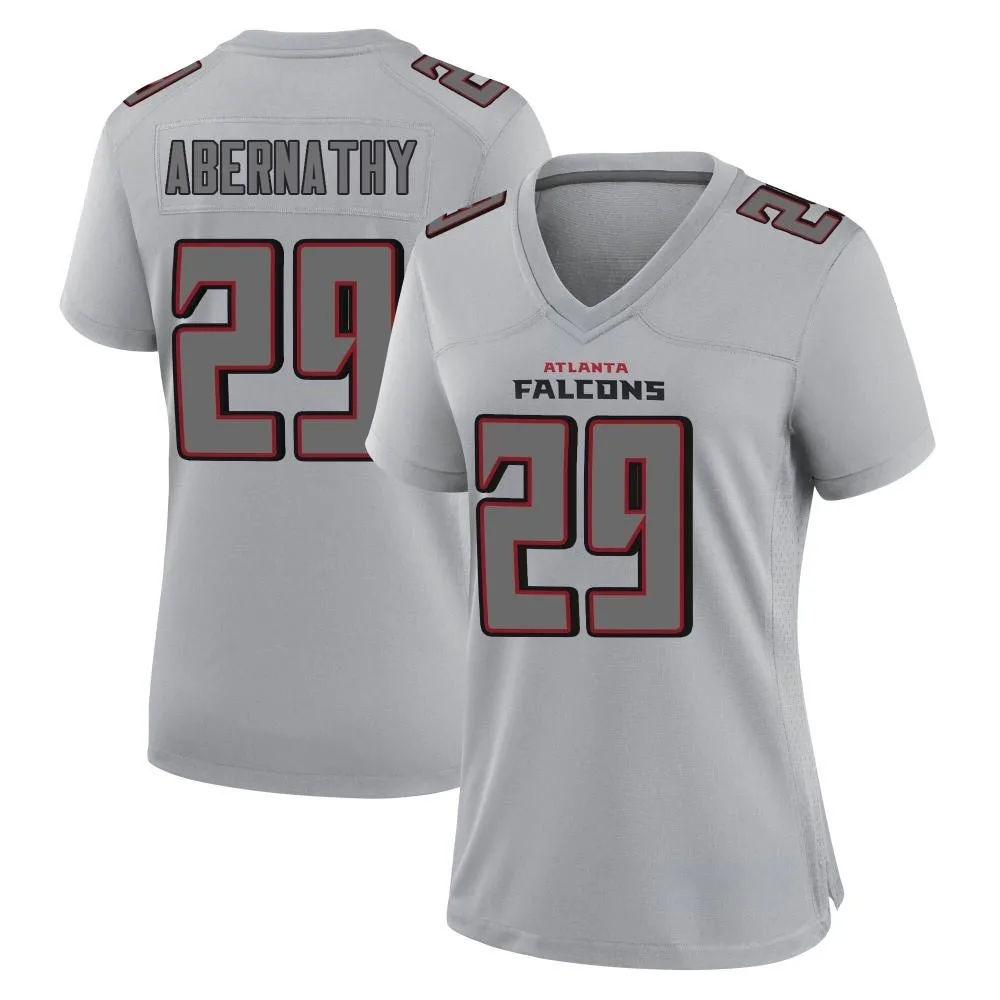 Micah Abernathy Atlanta Falcons Women's Nike Atmosphere Fashion Game Gray Jersey Micah Abernathy Atlanta Falcons Women's Nike Atmosphere Fashion Game Gray Jersey
