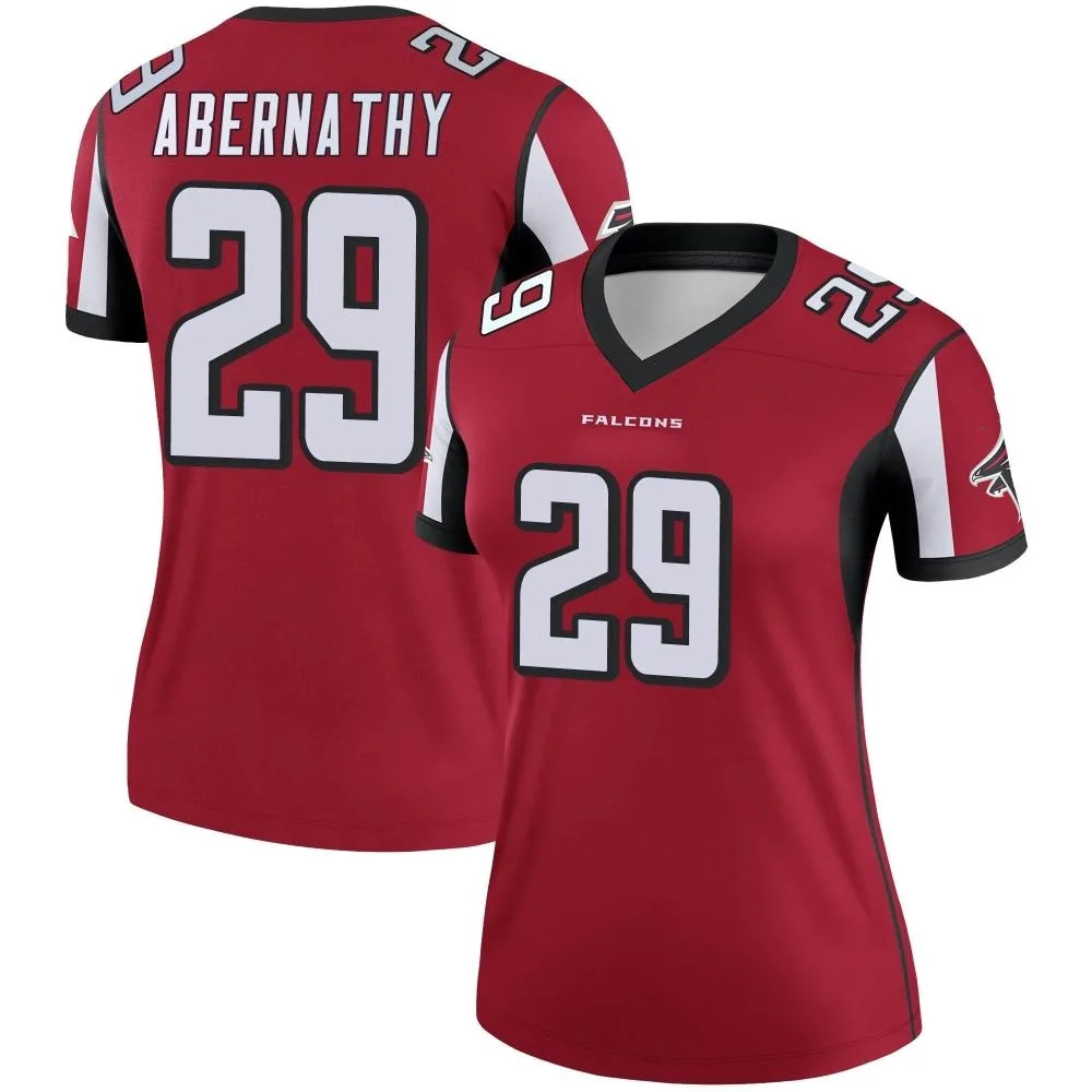 Micah Abernathy Atlanta Falcons Women's Nike Legend Red Jersey Micah Abernathy Atlanta Falcons Women's Nike Legend Red Jersey