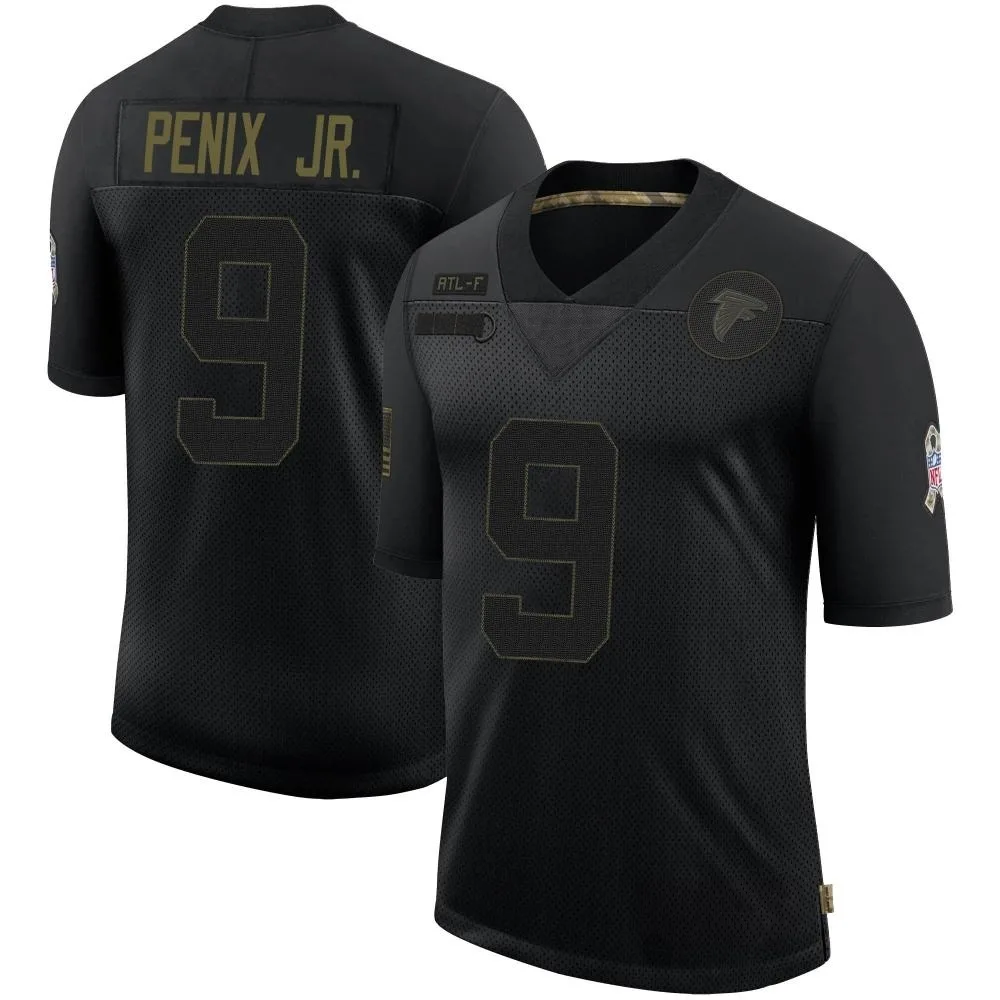 Michael Penix Jr. Atlanta Falcons Men's Nike 2020 Salute To Service Limited Black Jersey Michael Penix Jr. Atlanta Falcons Men's Nike 2020 Salute To Service Limited Black Jersey