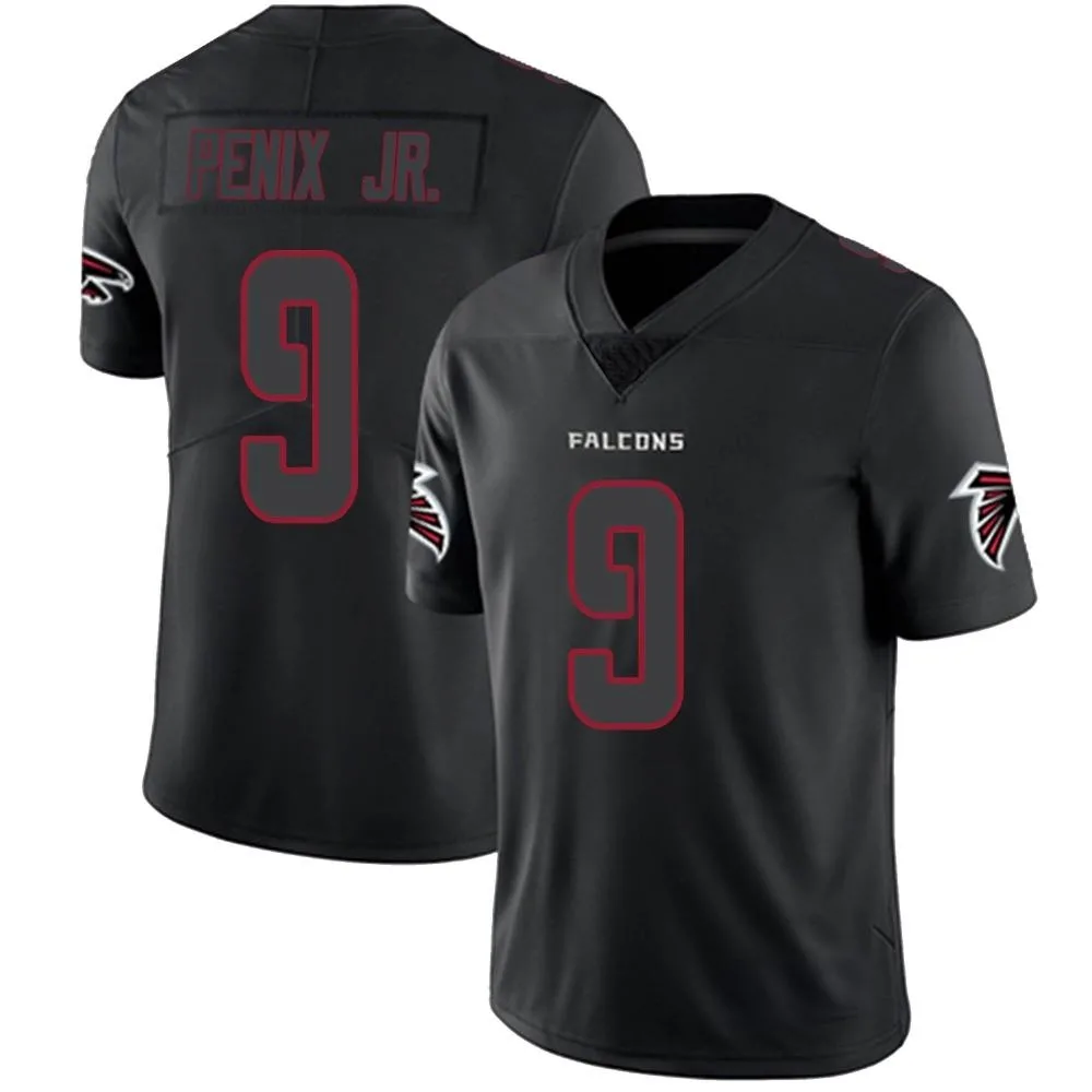 Michael Penix Jr. Atlanta Falcons Men's Nike Limited Black Impact Jersey Michael Penix Jr. Atlanta Falcons Men's Nike Limited Black Impact Jersey