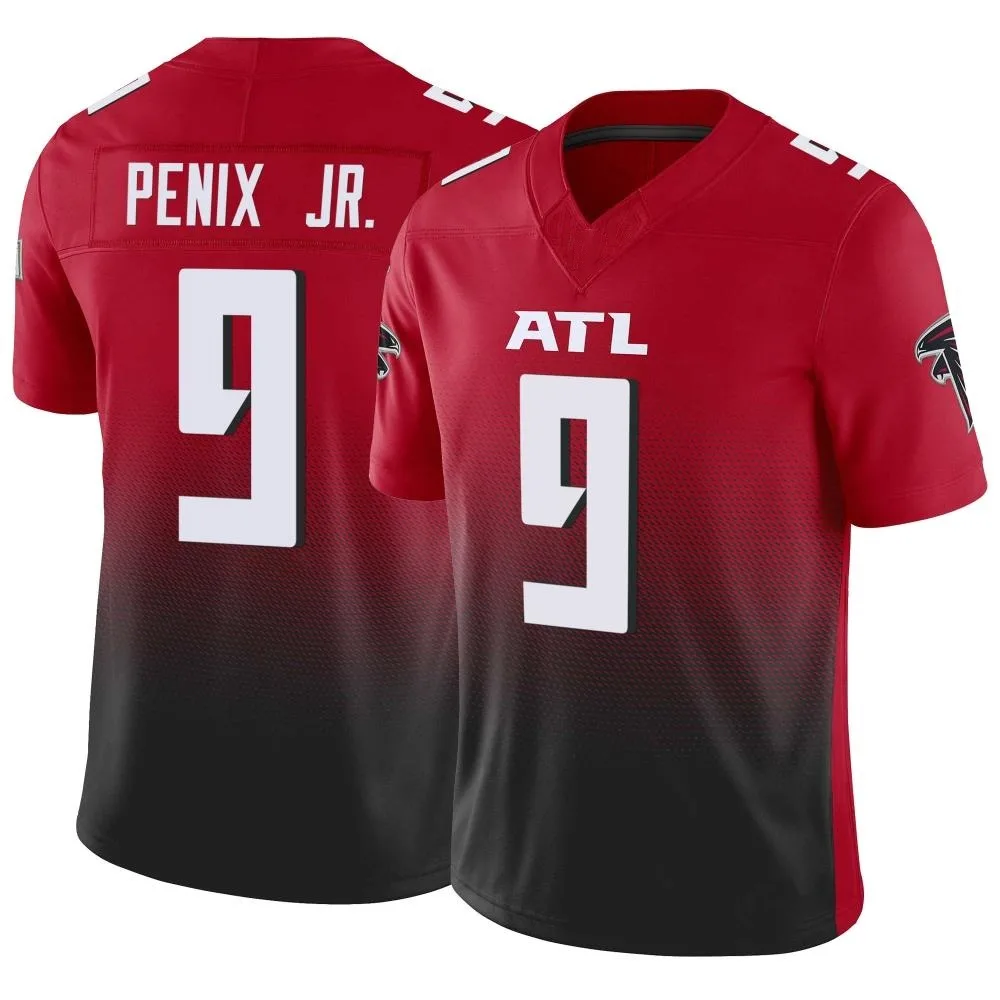 Michael Penix Jr. Atlanta Falcons Men's Nike Vapor F.U.S.E. Limited Red Jersey Michael Penix Jr. Atlanta Falcons Men's Nike Vapor F.U.S.E. Limited Red Jersey