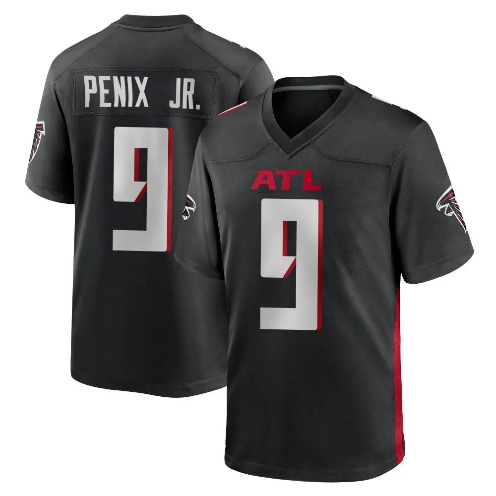 Michael Penix Jr. Atlanta Falcons Youth Nike Alternate Game Black Jersey Michael Penix Jr. Atlanta Falcons Youth Nike Alternate Game Black Jersey