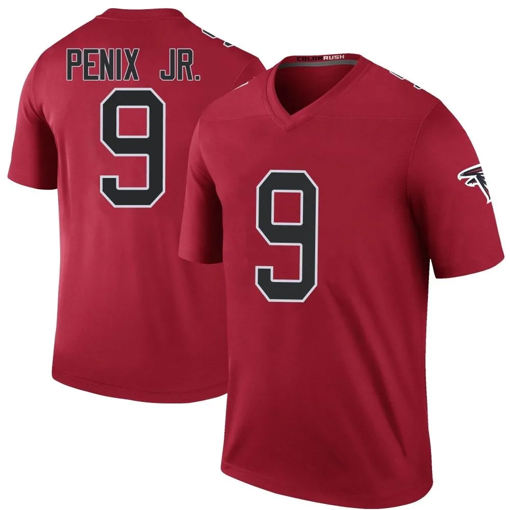 Michael Penix Jr. Atlanta Falcons Youth Nike Color Rush Legend Red Jersey Michael Penix Jr. Atlanta Falcons Youth Nike Color Rush Legend Red Jersey