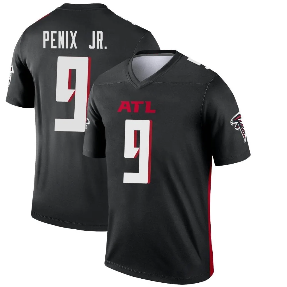 Michael Penix Jr. Atlanta Falcons Youth Nike Legend Black Jersey Michael Penix Jr. Atlanta Falcons Youth Nike Legend Black Jersey