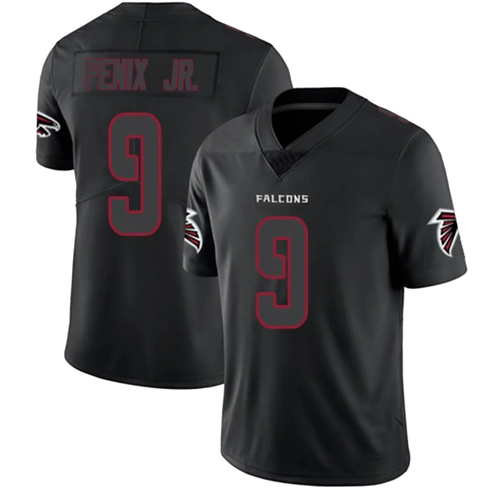 Michael Penix Jr. Atlanta Falcons Youth Nike Limited Black Impact Jersey Michael Penix Jr. Atlanta Falcons Youth Nike Limited Black Impact Jersey