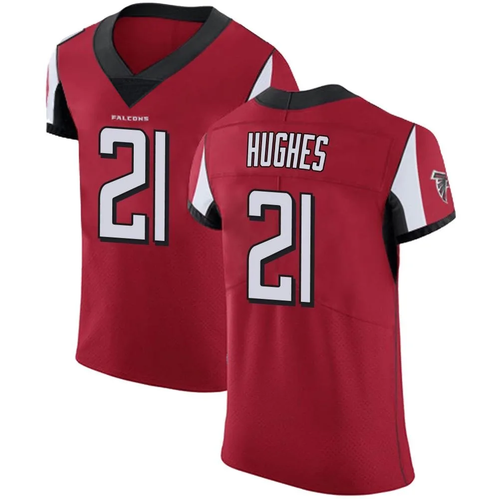 Mike Hughes Atlanta Falcons Men's Nike Team Color Elite Red Jersey Mike Hughes Atlanta Falcons Men's Nike Team Color Elite Red Jersey