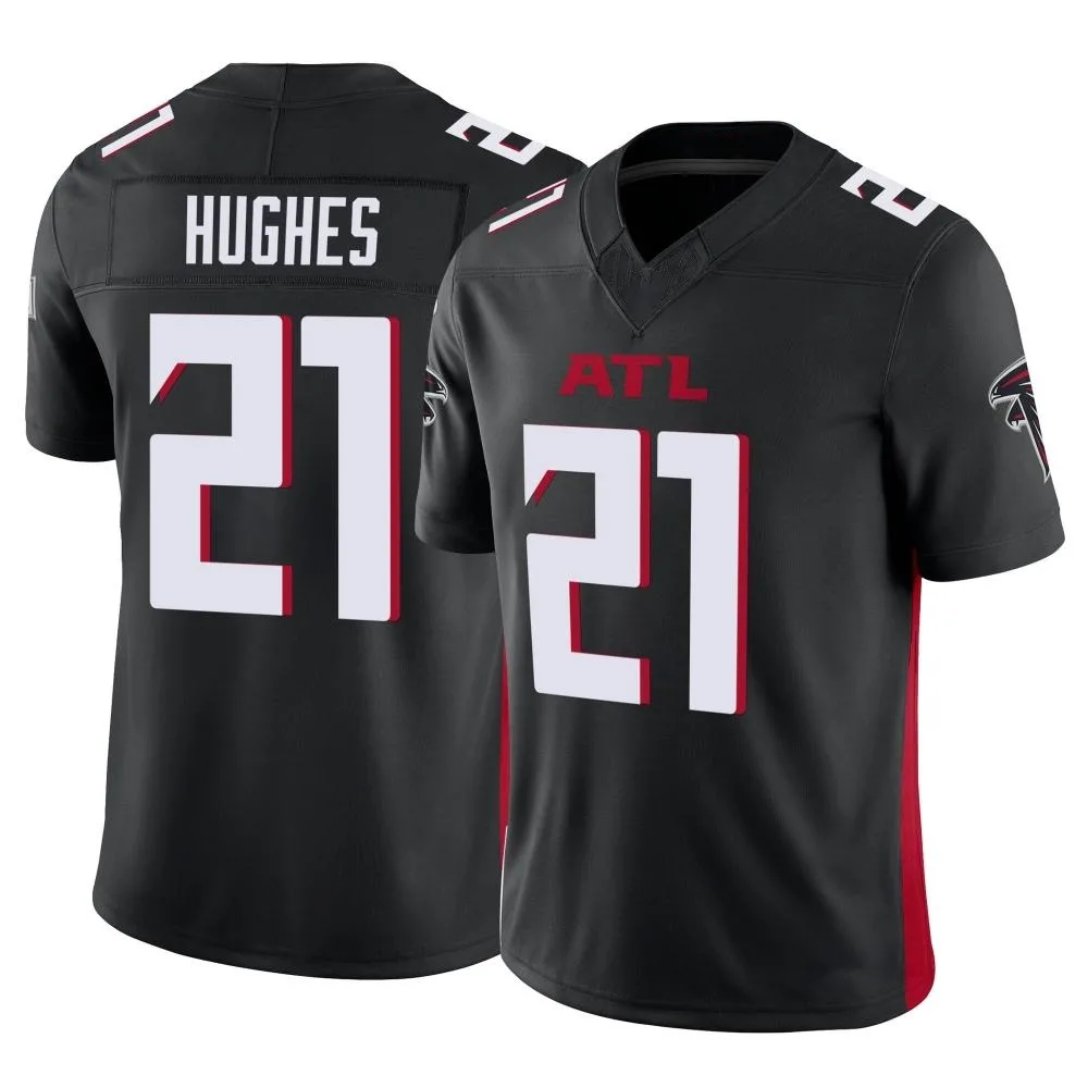 Mike Hughes Atlanta Falcons Men's Nike Vapor F.U.S.E. Limited Black Jersey Mike Hughes Atlanta Falcons Men's Nike Vapor F.U.S.E. Limited Black Jersey