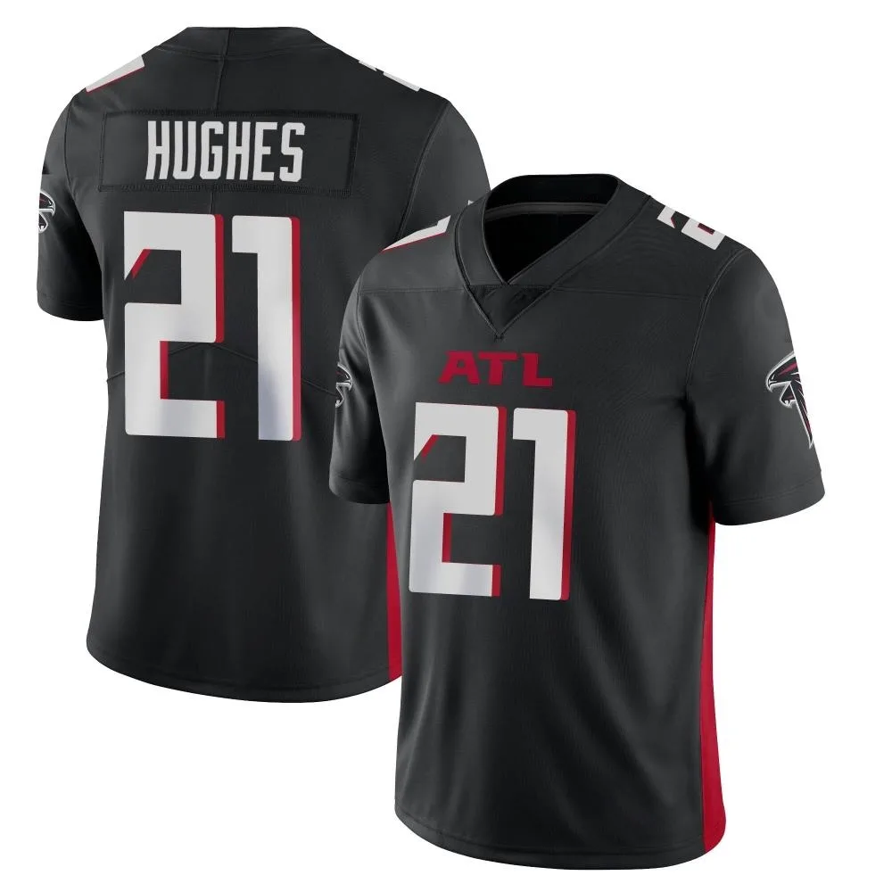 Mike Hughes Atlanta Falcons Men's Nike Vapor Untouchable Limited Black Jersey Mike Hughes Atlanta Falcons Men's Nike Vapor Untouchable Limited Black Jersey