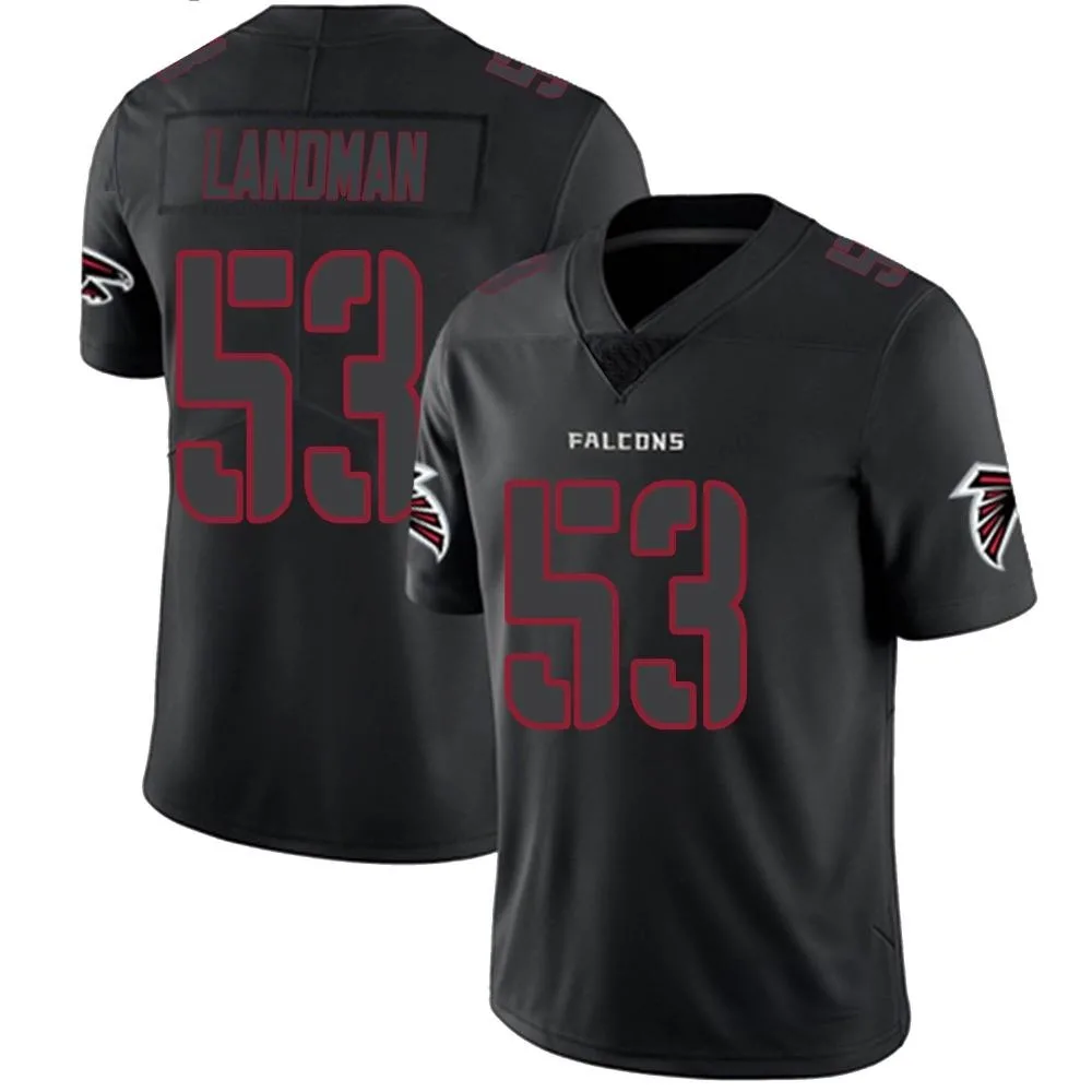 Nate Landman Atlanta Falcons Youth Nike Limited Black Impact Jersey Nate Landman Atlanta Falcons Youth Nike Limited Black Impact Jersey