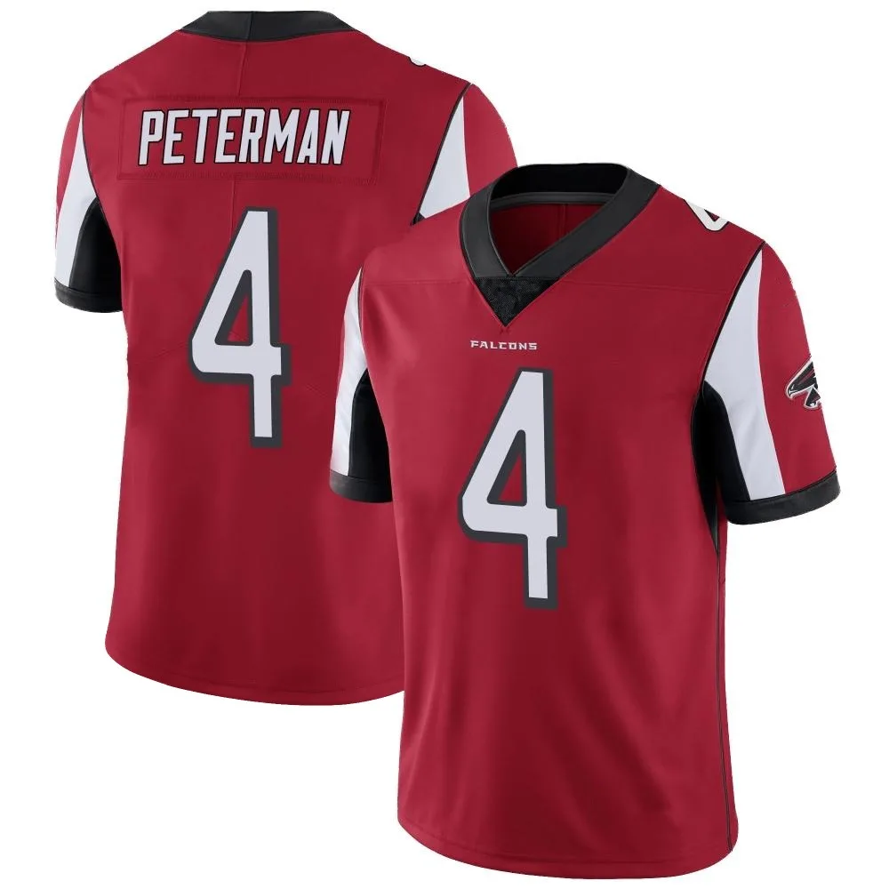 Nathan Peterman Atlanta Falcons Men's Nike Team Color Vapor Untouchable Limited Red Jersey Nathan Peterman Atlanta Falcons Men's Nike Team Color Vapor Untouchable Limited Red Jersey