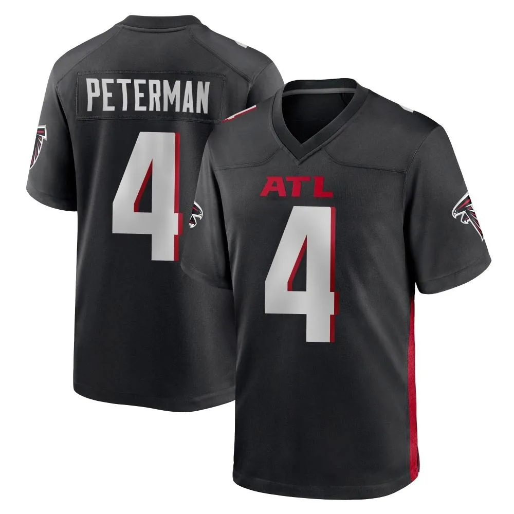 Nathan Peterman Atlanta Falcons Youth Nike Alternate Game Black Jersey Nathan Peterman Atlanta Falcons Youth Nike Alternate Game Black Jersey