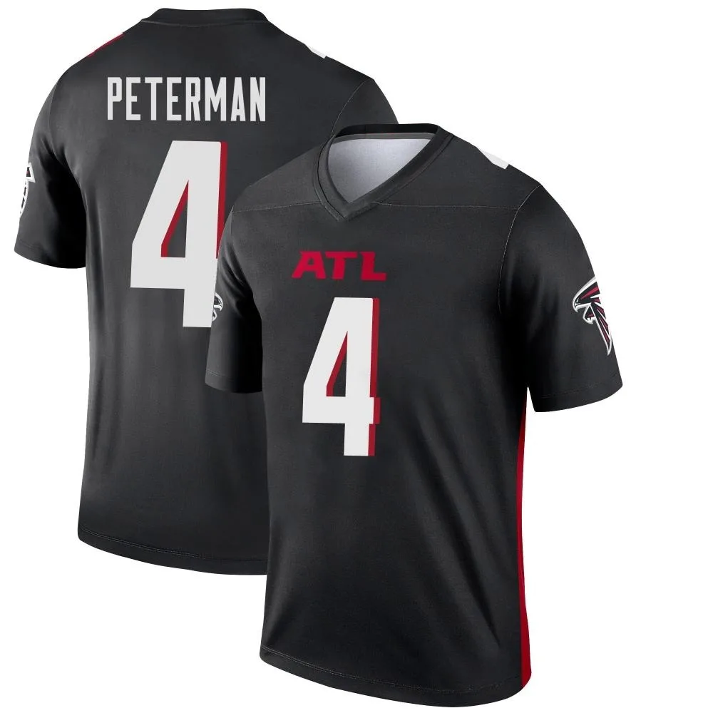 Nathan Peterman Atlanta Falcons Youth Nike Legend Black Jersey Nathan Peterman Atlanta Falcons Youth Nike Legend Black Jersey
