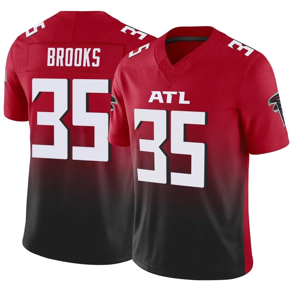 Natrone Brooks Atlanta Falcons Men's Nike Vapor F.U.S.E. Limited Red Jersey Natrone Brooks Atlanta Falcons Men's Nike Vapor F.U.S.E. Limited Red Jersey