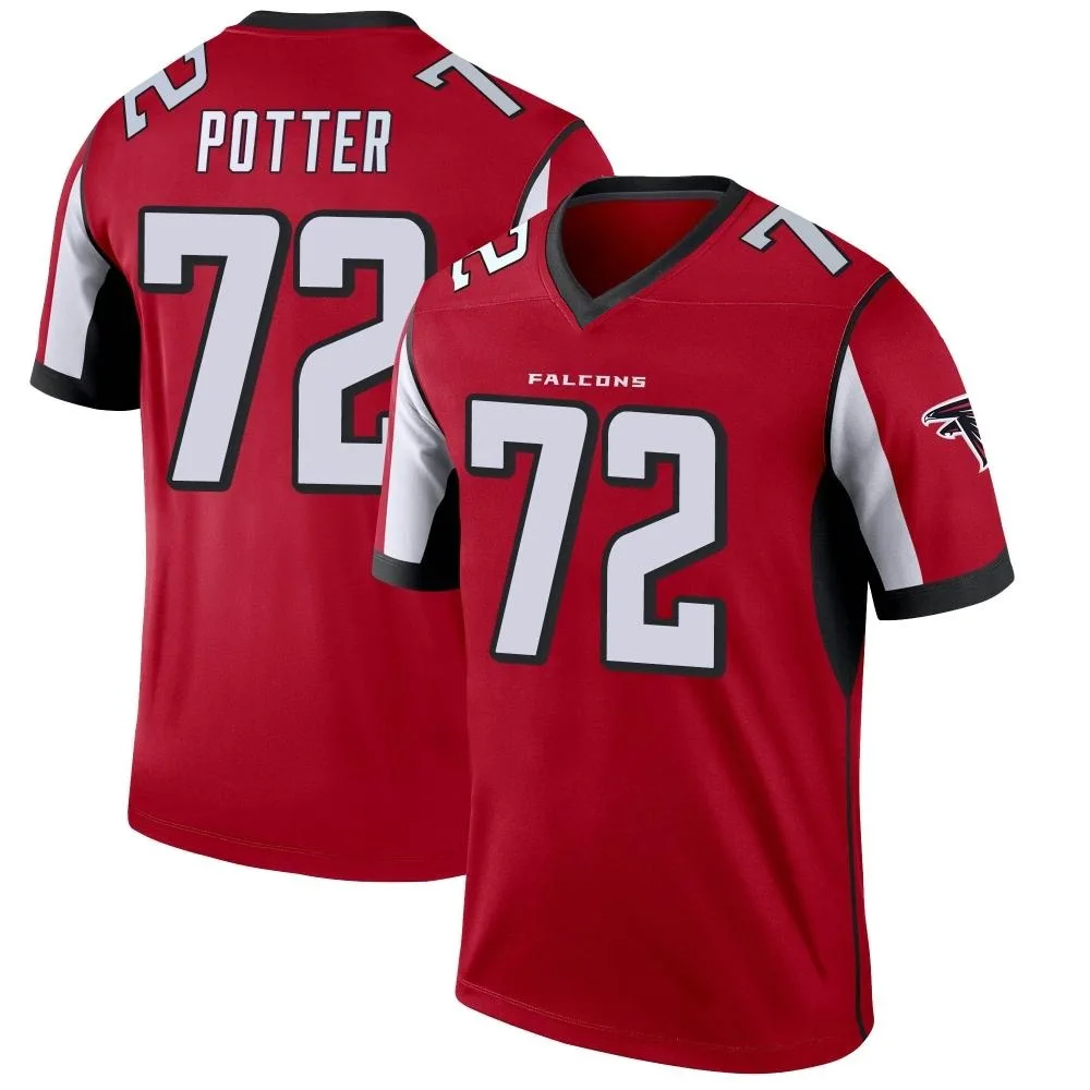 Nolan Potter Atlanta Falcons Men's Nike Legend Red Jersey Nolan Potter Atlanta Falcons Men's Nike Legend Red Jersey