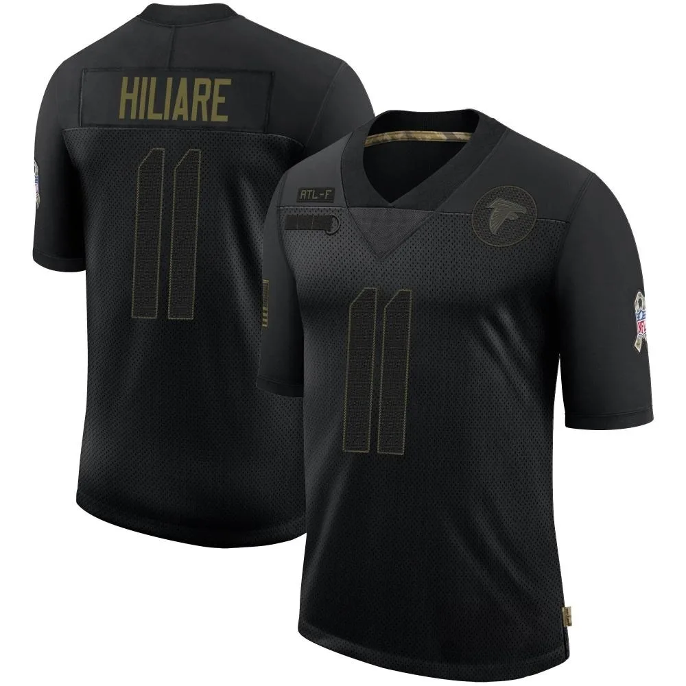 Oj Hiliare Atlanta Falcons Men's Nike 2020 Salute To Service Limited Black Jersey Oj Hiliare Atlanta Falcons Men's Nike 2020 Salute To Service Limited Black Jersey