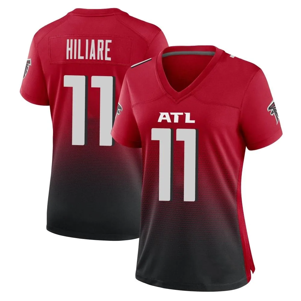 Oj Hiliare Atlanta Falcons Women's Nike 2nd Alternate Game Red Jersey Oj Hiliare Atlanta Falcons Women's Nike 2nd Alternate Game Red Jersey
