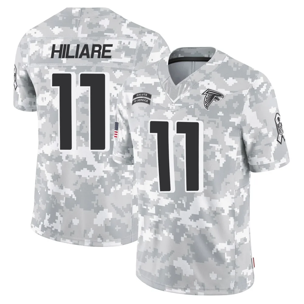 Oj Hiliare Atlanta Falcons Youth Nike 2024 Salute To Service Limited Arctic Camo Jersey Oj Hiliare Atlanta Falcons Youth Nike 2024 Salute To Service Limited Arctic Camo Jersey