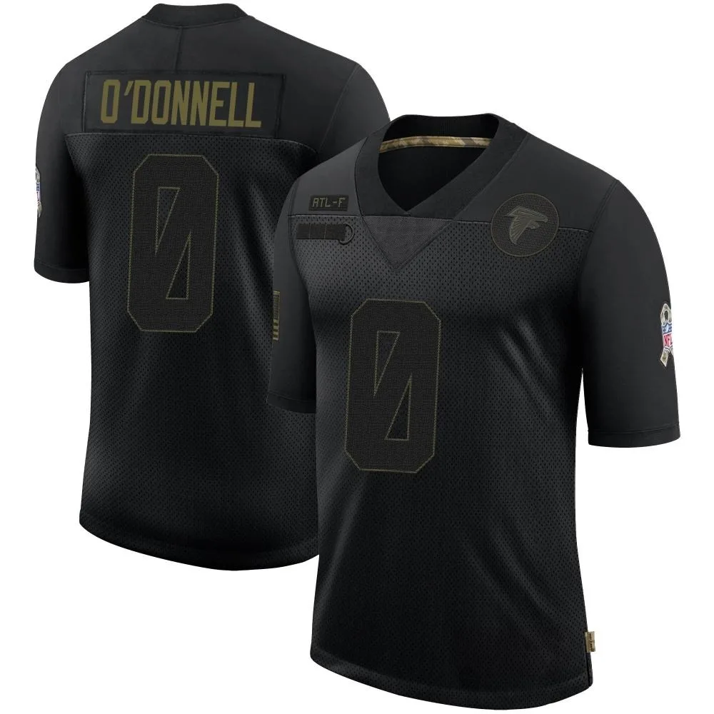 Pat O'donnell Atlanta Falcons Men's Nike 2020 Salute To Service Limited Black Jersey Pat O'donnell Atlanta Falcons Men's Nike 2020 Salute To Service Limited Black Jersey