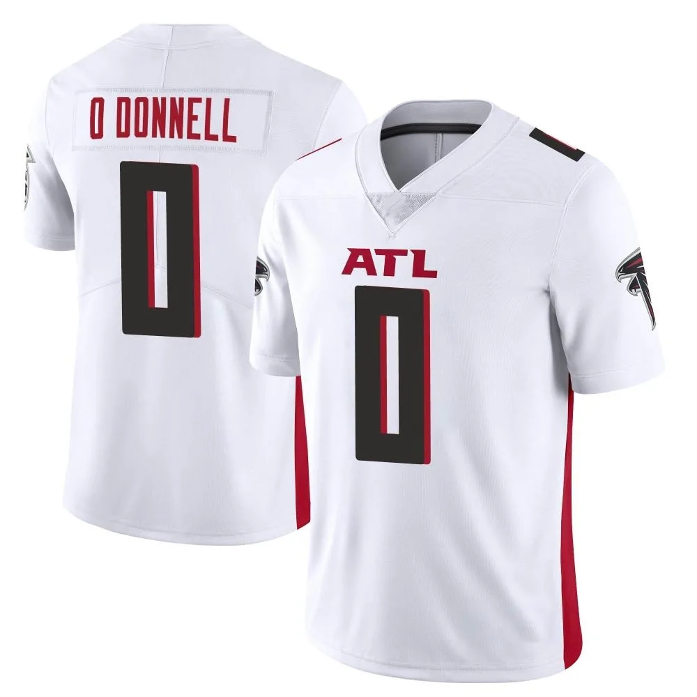 Pat O'donnell Atlanta Falcons Men's Nike Vapor Untouchable Limited White Jersey Pat O'donnell Atlanta Falcons Men's Nike Vapor Untouchable Limited White Jersey