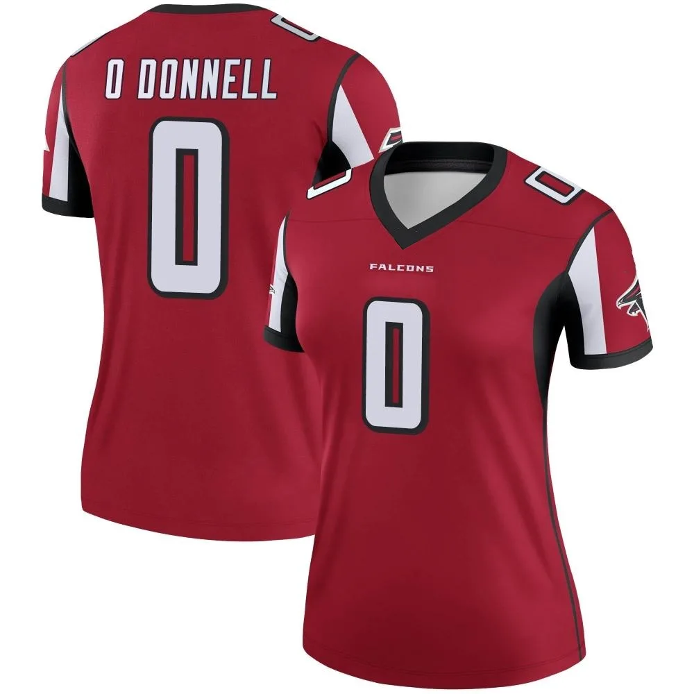 Pat O'donnell Atlanta Falcons Women's Nike Legend Red Jersey Pat O'donnell Atlanta Falcons Women's Nike Legend Red Jersey