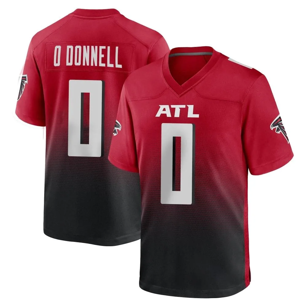 Pat O'donnell Atlanta Falcons Youth Nike 2nd Alternate Game Red Jersey Pat O'donnell Atlanta Falcons Youth Nike 2nd Alternate Game Red Jersey