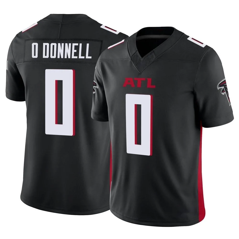 Pat O'donnell Atlanta Falcons Youth Nike Vapor F.U.S.E. Limited Black Jersey Pat O'donnell Atlanta Falcons Youth Nike Vapor F.U.S.E. Limited Black Jersey